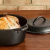 Picture of Lodge 5 quart cast, iron, black, 5 qt