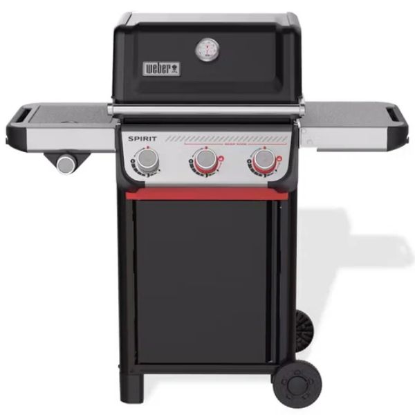 Picture of Weber spirit e-335 gas barbecue, enameled steel, black, 123×117×68 cm