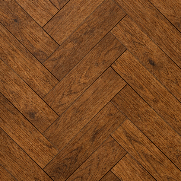 Picture of Engineered wood flooring herringbone 1wj000004, barlinek, size 725x130, thickness 14mm, brown sugar