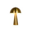 Picture of Classic table lamp, mushroom, steel finish ab-r(s-014), brushed brass, d.35*h55cm, socket:e27*2