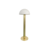 Picture of Floor lamp, mashroom, alabaster+steel finish, ab(s-013), d.50*h139cm, socket:e27*1