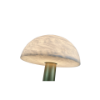 Picture of Floor lamp, mashroom, alabaster+steel finish, ab(s-013), d.50*h139cm, socket:e27*1