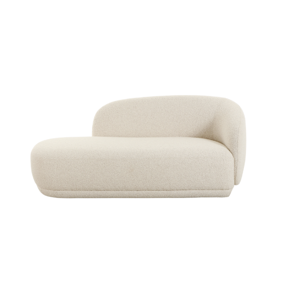 Picture of Boucle chaise left, boho, beige, 179x93x78cm