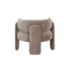Picture of Chair with armrest, euphoria, velvet beige, 86x76x67cm