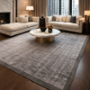 Picture of Carpet, horizon, high quality new zeland wool, hand woven with 4side border, grey, 300x400cm