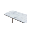 Picture of Console table, lili, with top white marble, and brushed brass base, 140x40x80cm