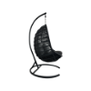 Picture of Swing chair, sunrise, aluminium anthracite, with cushion, with basket and bracket, 97.5x90x130cm
