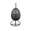 Picture of Swing chair, sunrise, aluminium anthracite, with cushion, with basket and bracket, 97.5x90x130cm