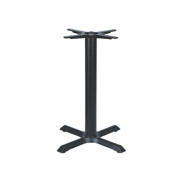 Picture of Table base, dario, cast iron 180a, textured black powder, indoor-outdoor use, dia.56x72cm