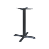 Picture of Table base, dario, cast iron 180a, textured black powder, indoor-outdoor use, dia.56x72cm