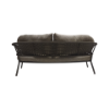 Picture of Sofa 2 seater, bonnie, aluminium anthracite with cushion dark grey, 180x80.5x65cm