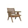 Picture of Lounge chair with armrest, tribute, teak natural, honey, 59.7x84.3x76.8cm