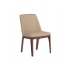 Picture of Side chair, bloom, wood walnut, beige, 53x60x84cm