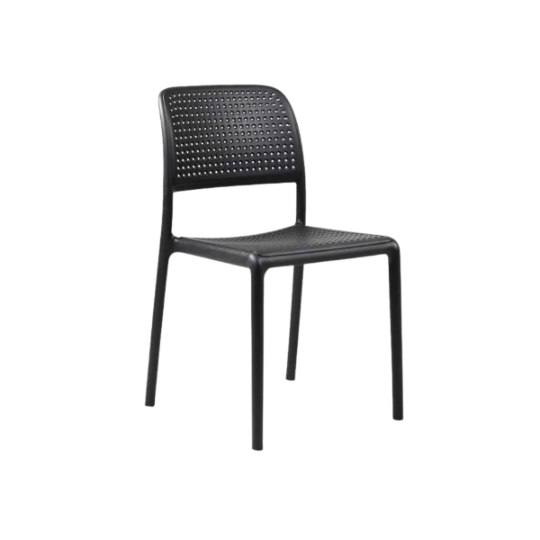 Picture of Chair, bora bistrot, polypropylene, anthracite, 49x54 cm