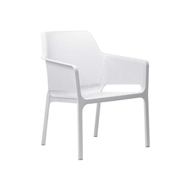 Picture of Chair, net relax, polypropylene, white, 67x71 cm