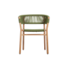 Picture of Chair, roy, teak natural, rattan avocado, 60x58x72cm