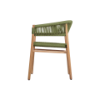 Picture of Chair, roy, teak natural, rattan avocado, 60x58x72cm