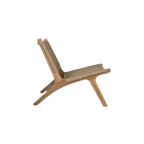 Picture of Lounge chair, tribute, teak natural, honey, 65x75x68cm