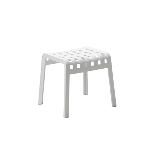 Picture of Footrest, poggio, polypropylene, white, 41, 5-49 cm