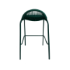 Picture of Counter stool, sunrise, aluminium green, with cushion green, 54x49.7x90cm