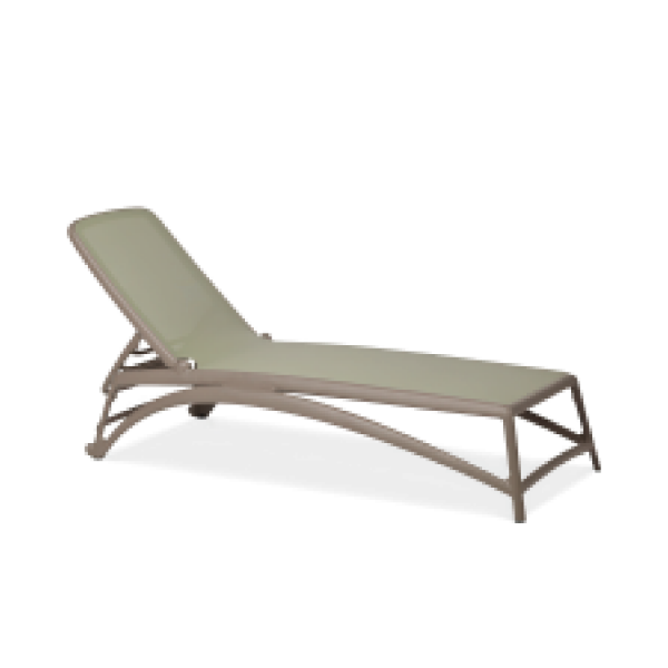 Picture of Sunlounger, atlantico, polypropylene, agave, 204x70 cm