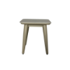 Picture of Side table, bonnie, aluminium dark taupe, with ceramic top cream, 39x39x40cm
