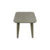 Picture of Side table, bonnie, aluminium dark taupe, with ceramic top cream, 39x39x40cm