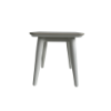 Picture of Side table, bonnie, aluminium white, with ceramic top light grey, 39x39x40cm