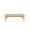 Picture of Coffee table, peana, teak natural, 60x120x35cm