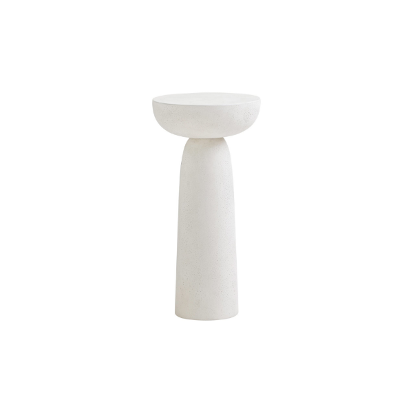 Picture of Side table, allure, concrete, ivory, dia.30x61cm