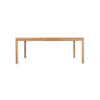 Picture of Dining table, mateo, teak natural, 100x200x76.2cm