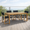 Picture of Dining table, mateo, teak natural, 100x200x76.2cm