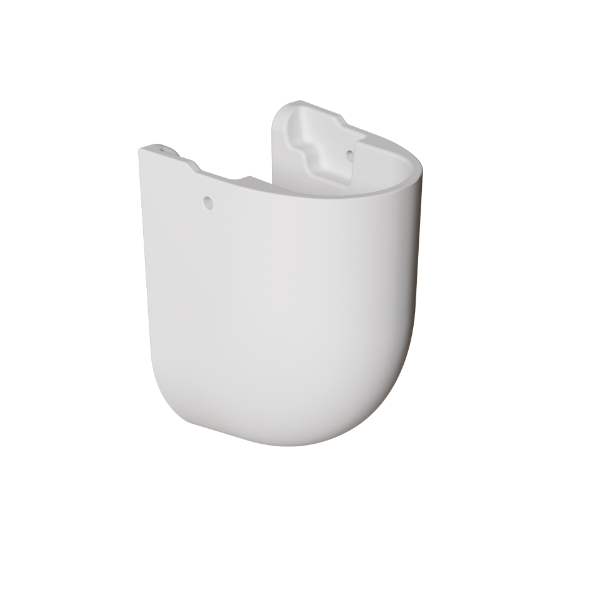 Picture of Half washbasin pedestal 1108 revna,  white