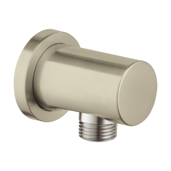 Picture of Shower elbow 27057en0 rainshower, grohe, round escutcheon, brushed nickel