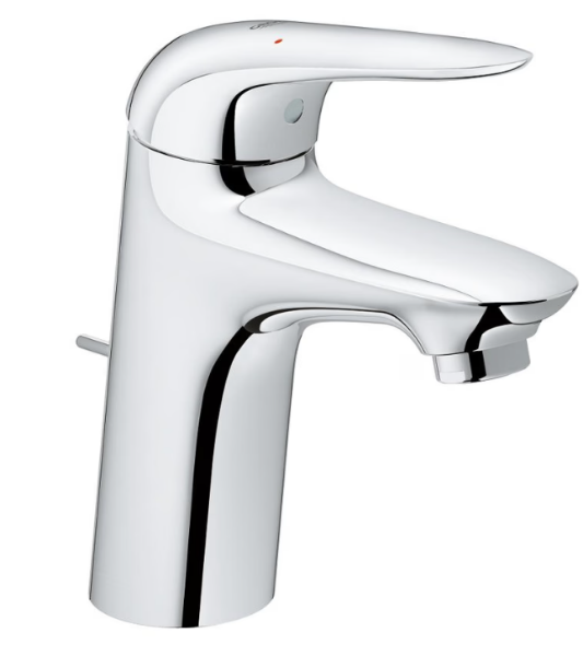 Picture of Basin mixer 23707ls3 eurostyle 2015 solid ohm, grohe, s size, moon white