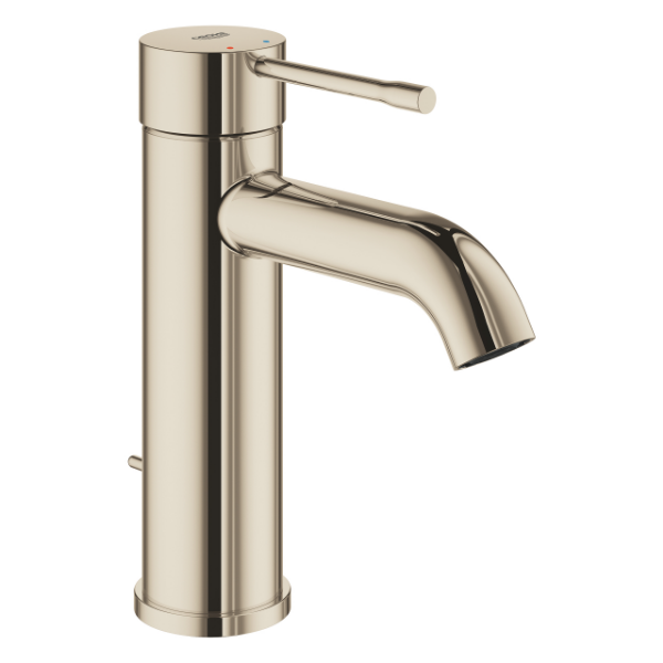 Picture of Single lever basin mixer 23589be1 essence new ohm, grohe, s size, polished nickel
