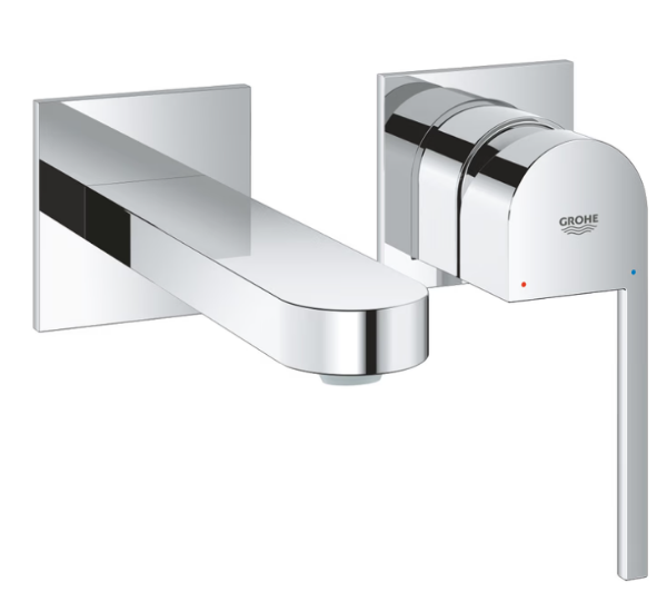 Picture of Basin mixer-wall mounted 29303003 grohe plus ohm, grohe, m size, 2-hole, chrome