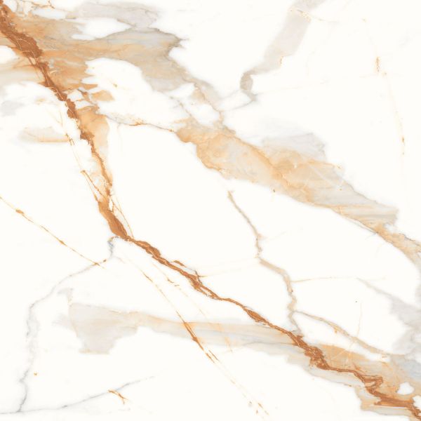 Picture of Floor tile murgan calacatta, marble effect, glossy, 60x60
