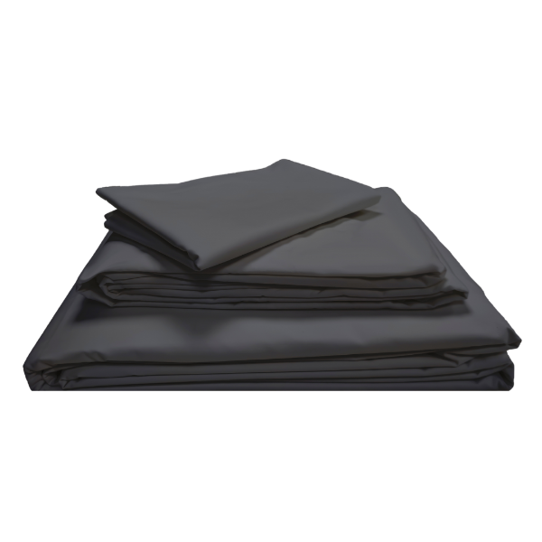 Picture of Bedding set 307 c.0019 elise, dimensions 200x90cm, sheet, duvet cover, pillowcase, dark grey