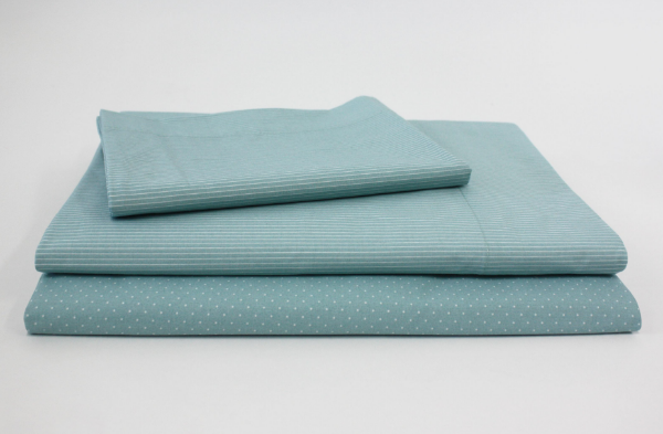 Picture of Bedding set es0118 c1 imperial, dimensions 200x120cm, sheet, duvet cover, pillowcase, sky blue