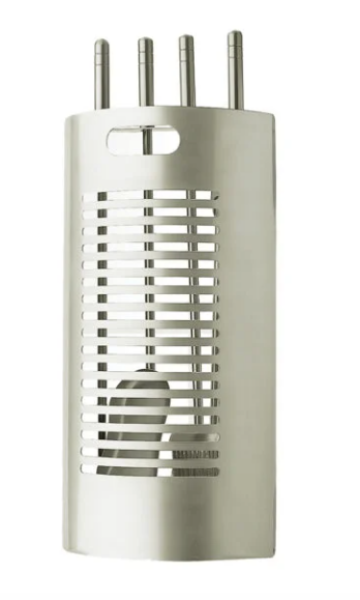 Picture of Inox basket with tools, stainless steel, cooking tools