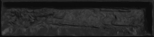 Picture of Floor tile mayolica negro, marble effect, glossy, 7. 5x30