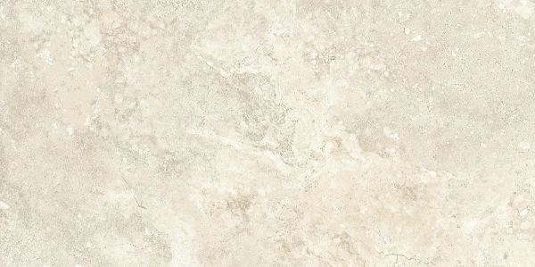 Picture of Floor tile TR02BA travertino bianco cross cut, stone effect, matt, 60x120cm  