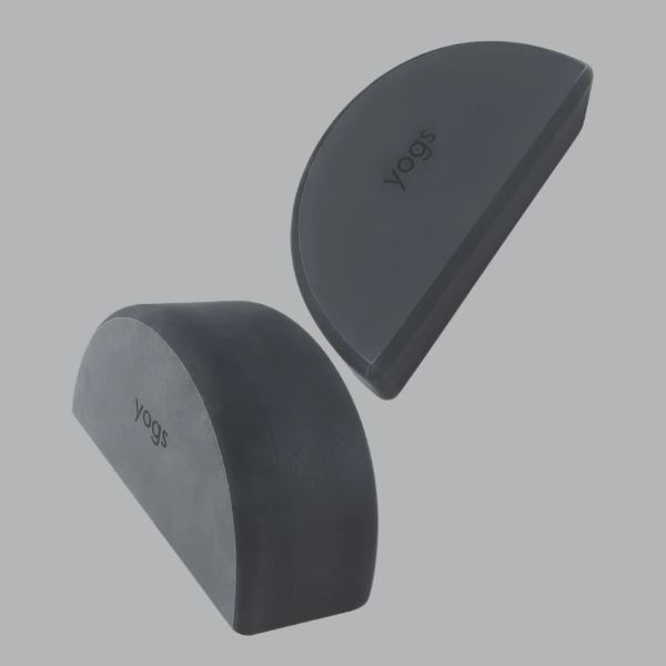 Picture of Yogs block, charcoal,  29 x 11.5 x 15.5cm, set 2 pieces