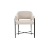 Picture of Chair with armrest, nai, cream and black, 61x54x78cm