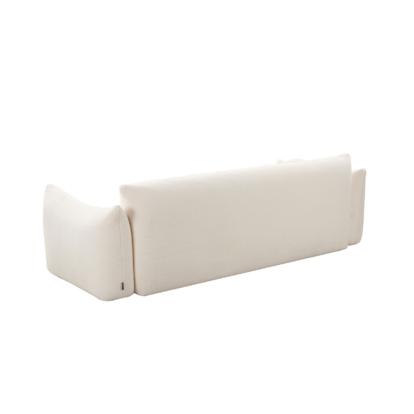 Picture of Sofa 3 seater, metropolitan, light grey, 2 pillows light grey, 242x100x74cm