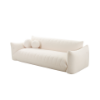 Picture of Sofa 3 seater, metropolitan, light grey, 2 pillows light grey, 242x100x74cm