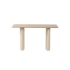 Picture of Dining table, duo, ash veneer, beige, 140x80x75cm