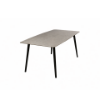 Picture of Dining table, flora, ceramic top, black legs, 160x80x75cm