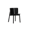 Picture of Chair, moka, wood, black, 51x52x77cm 